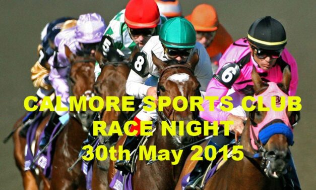 Race Night – Saturday 30th May