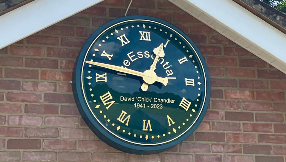 Club unveil new Chick Chandler clock